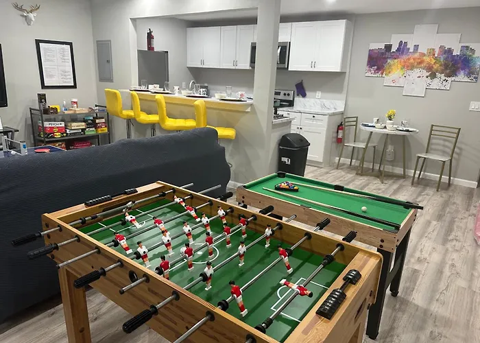 Central Retreat And Games Galore 7 Mins From At&T