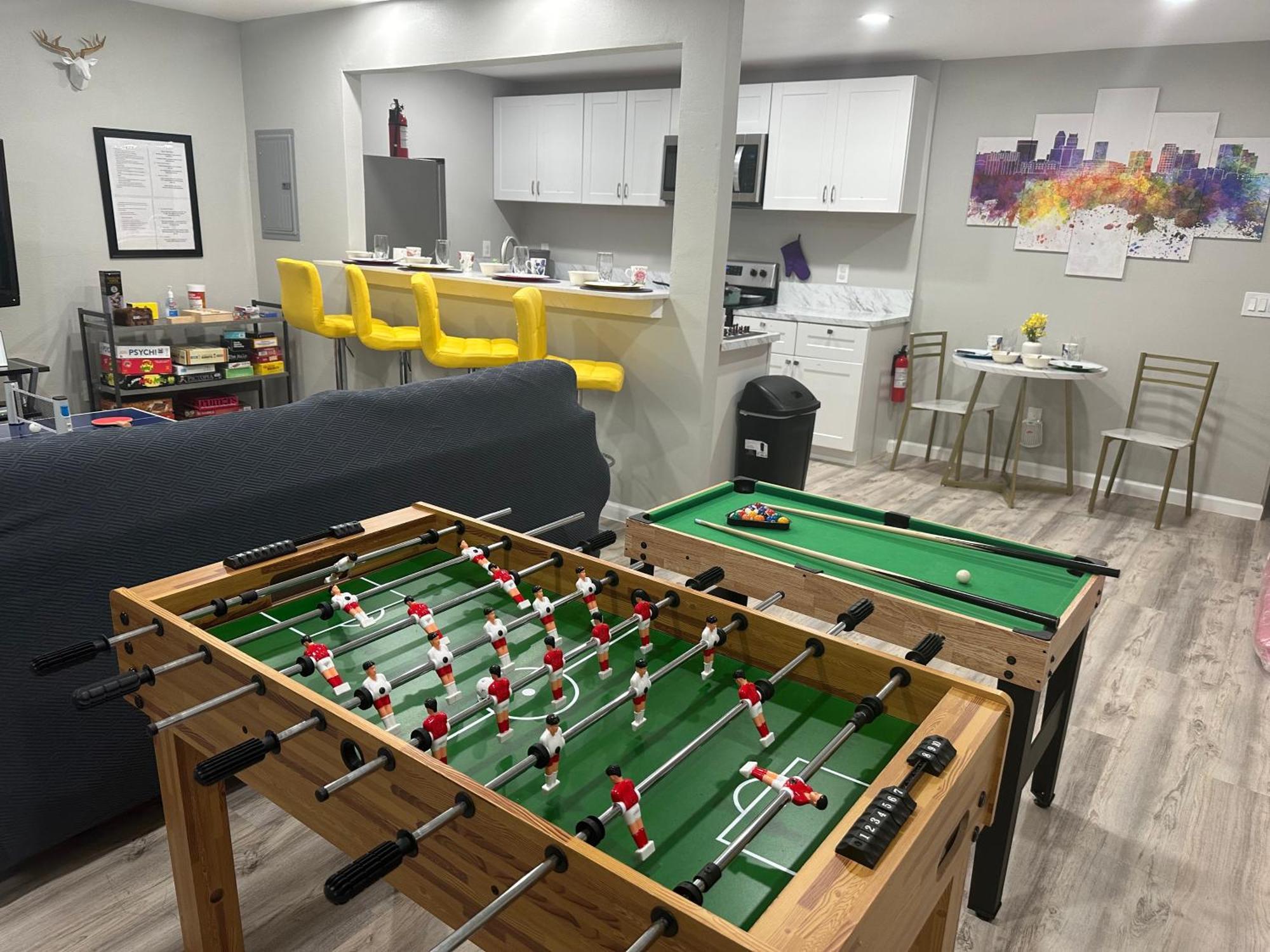 Apartment Retreat And Games Galore 7 Mins From At&t *